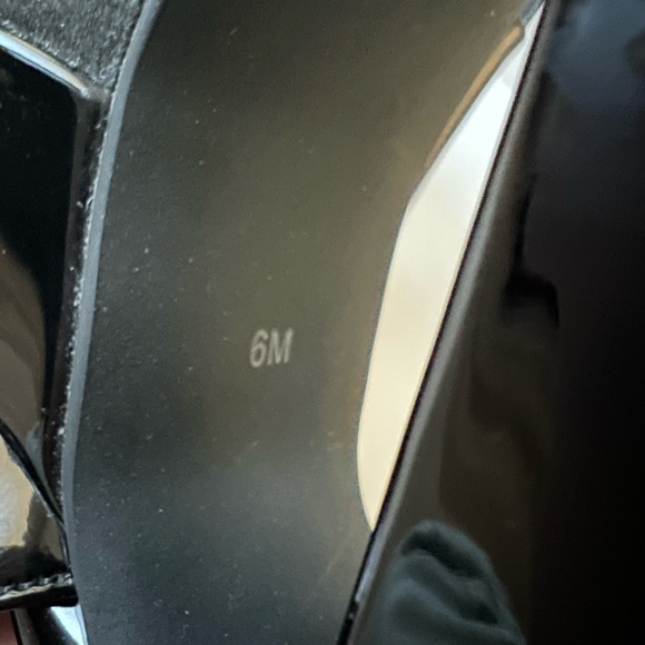 Dolls Kill Current Mood Black Patent Platform Sandals Heels Size 6 - Picture 12 of 14